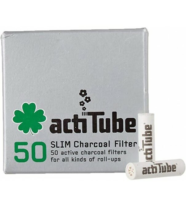 Acti Tube - 50 Filtri con Carboni Attivi - Ceramica