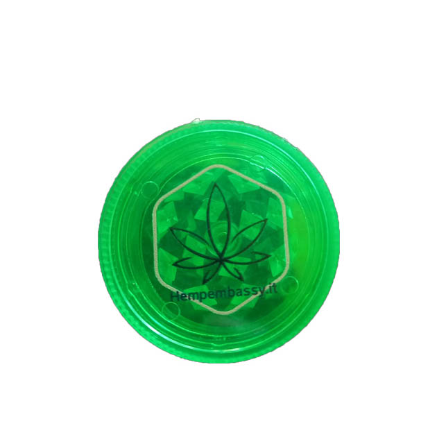 Grinder Trita Erba Portatile in Plastica Hemp Embassy